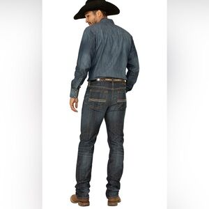 Cody James Night Hawk Dark Wash Straight Leg Jeans